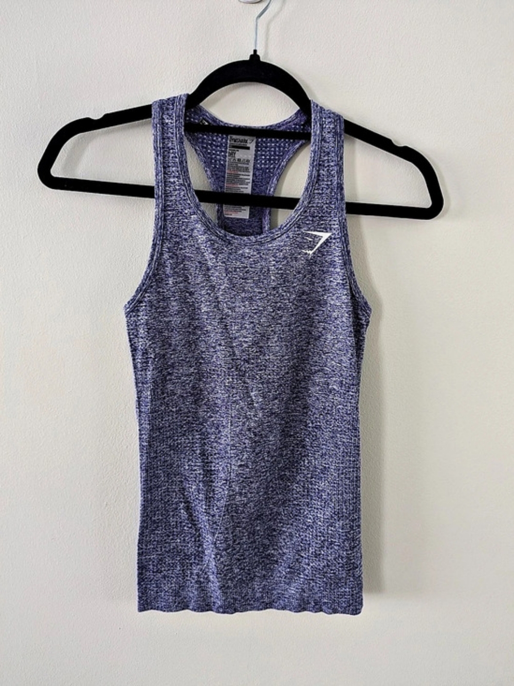 GYMSHARK Vital Seamless Tank Racerback Purple XS